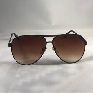 Womens Bronze Aviator Sunglasses-NWOT